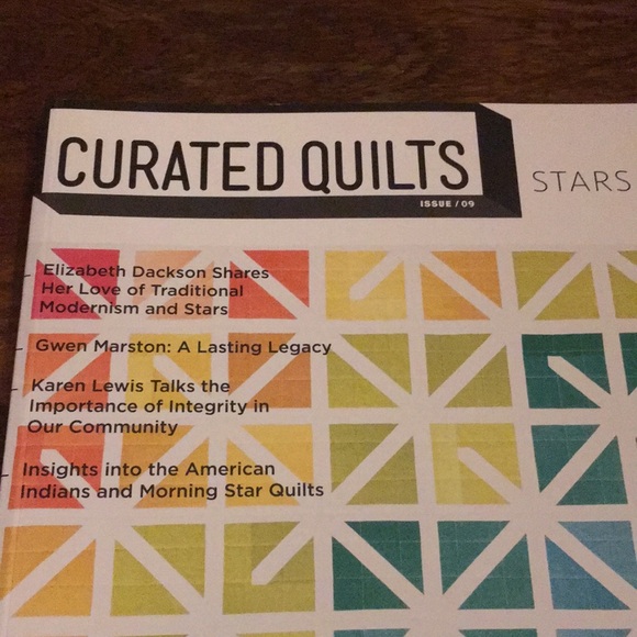 Curated Quilts Quarterly Journal Issue 09 Stars - Picture 4 of 4